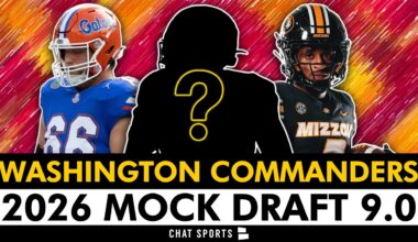 2026 Commanders Mock Draft 9.0: This Round 1 Pick Would TRANSFORM Washington’s Defense Overnight