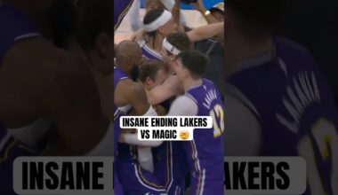 What a fantastic finish it was in Orlando vs the Lakers! 👀