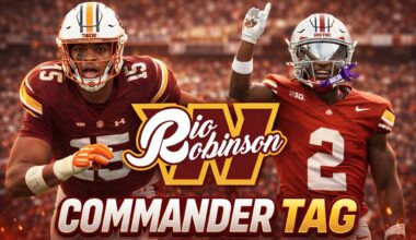 SURPRISE PICK at 7 Washington Commanders MOCK DRAFT