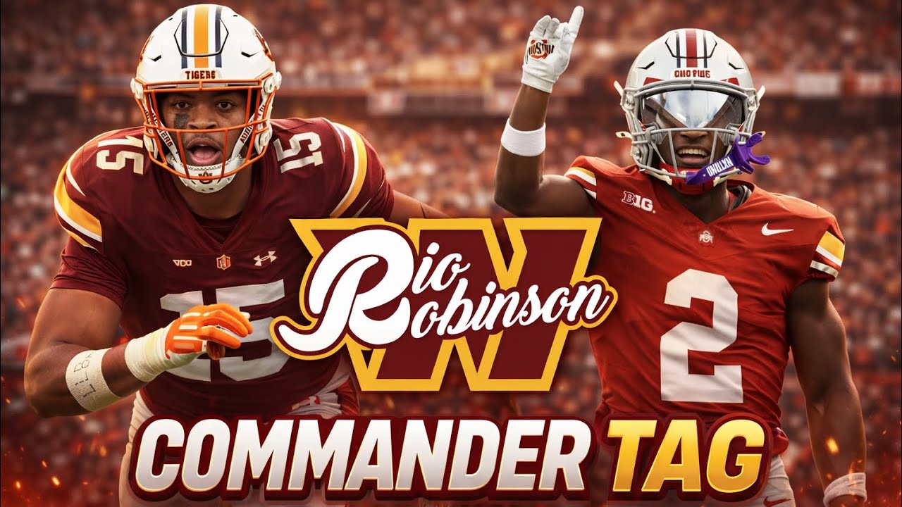 SURPRISE PICK at 7 Washington Commanders MOCK DRAFT