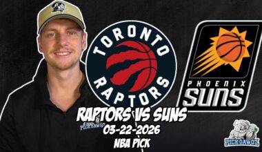 Toronto Raptors vs Phoenix Suns 3/22/26 NBA Free Picks & Prediction | NBA Betting Tips