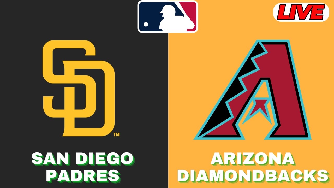 🔴LIVE : Arizona Diamondbacks Vs San Diego Padres | MLB 2026 | MLB Live Baseball Score