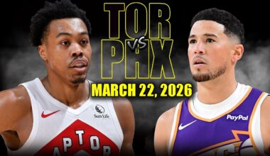 Phoenix Suns vs Toronto Raptors Full Game Highlights – March 22, 2026 | NBA Season