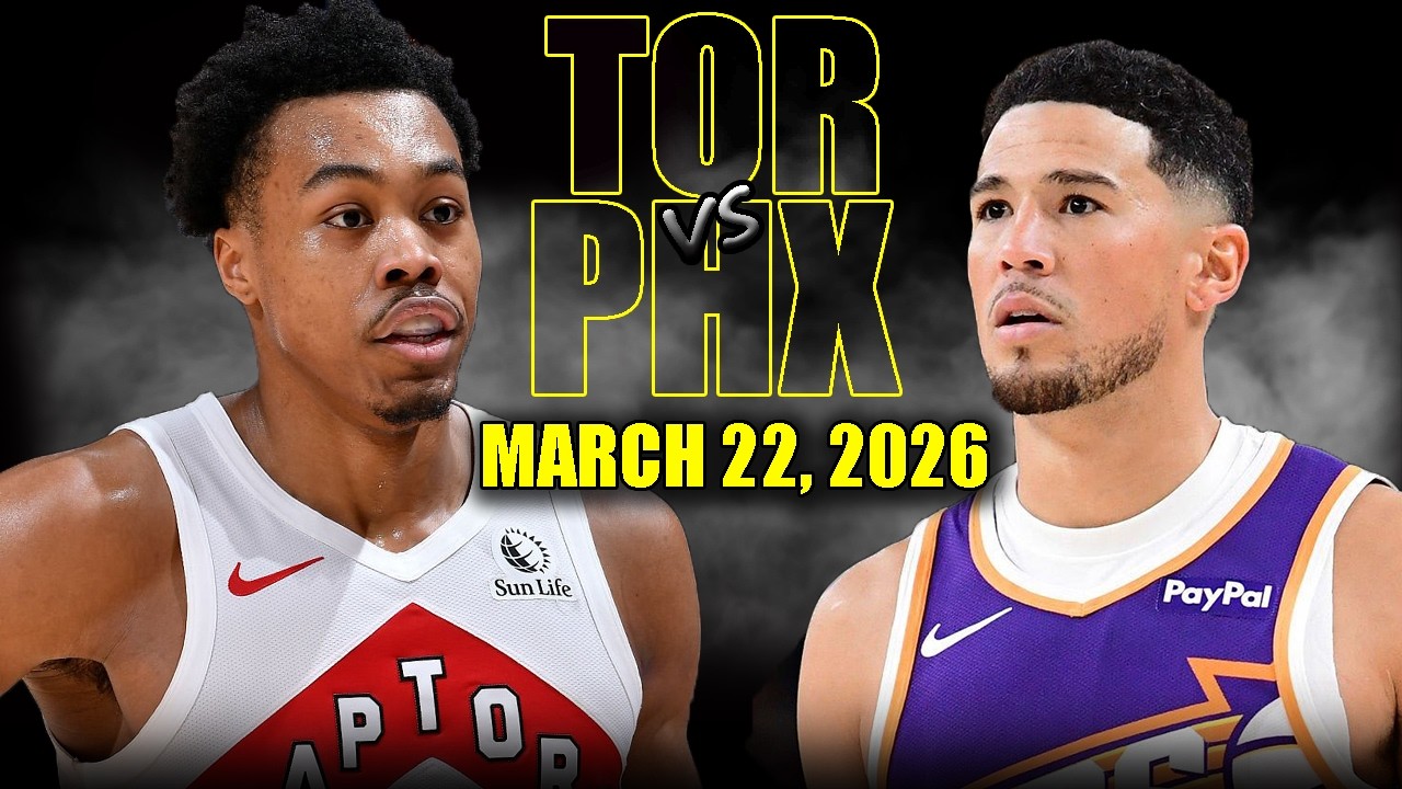 Phoenix Suns vs Toronto Raptors Full Game Highlights – March 22, 2026 | NBA Season