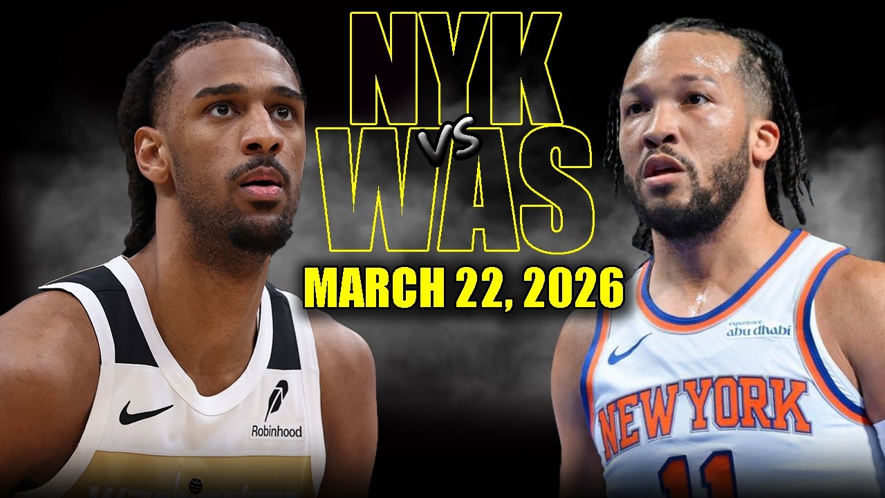 New York Knicks vs Washington Wizards Full Game Highlights – March 22, 2026 | NBA Season
