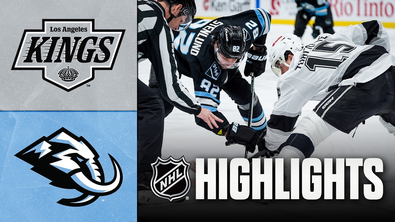 Kings vs. Mammoth | NHL Highlights | March 22, 2026