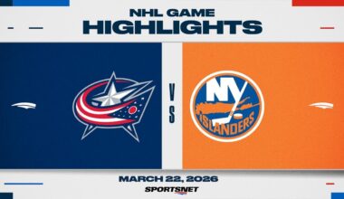 NHL Highlights | Blue Jackets vs. Islanders - March 22, 2026