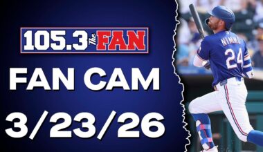 Rangers Baseball Returns Thursday | Fan Cam 3-23-26