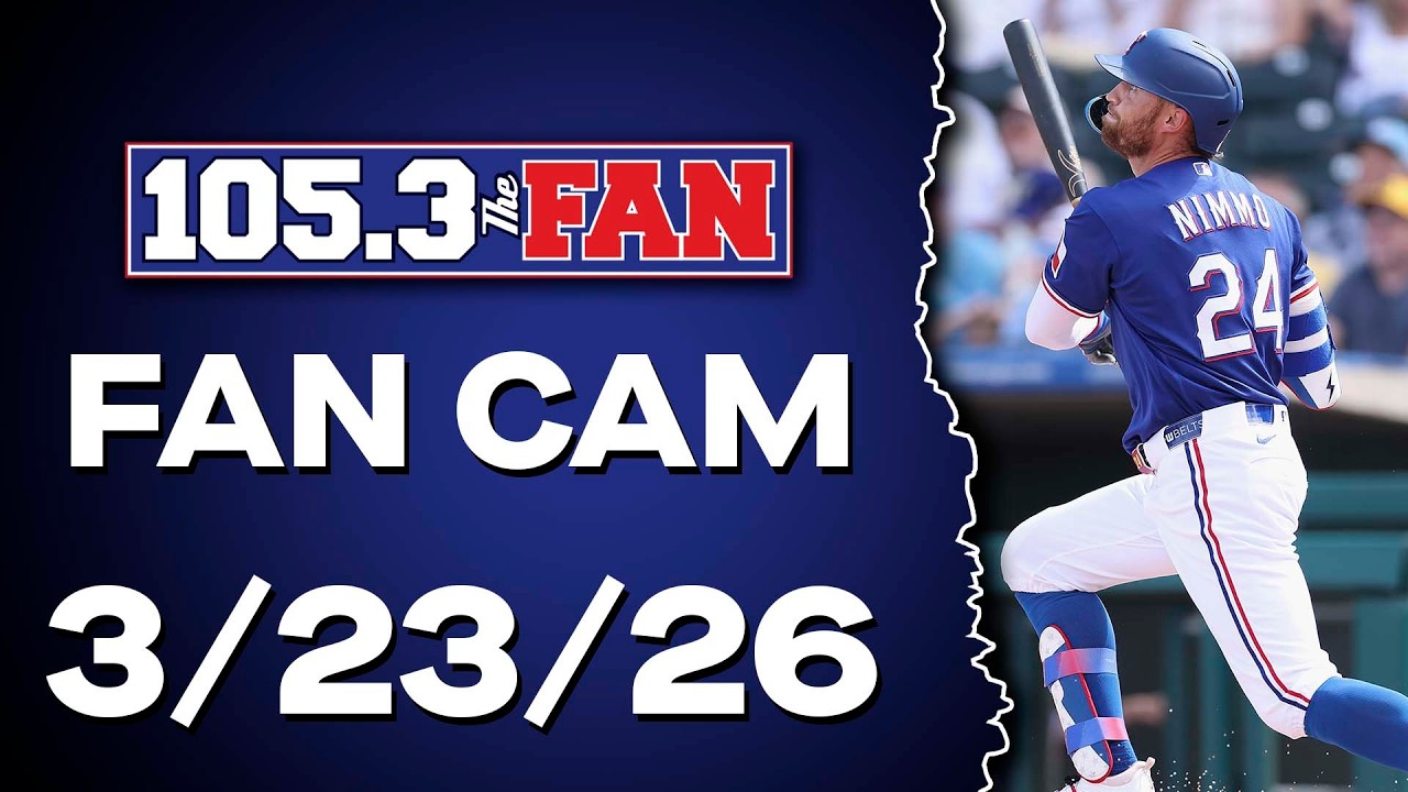 Rangers Baseball Returns Thursday | Fan Cam 3-23-26