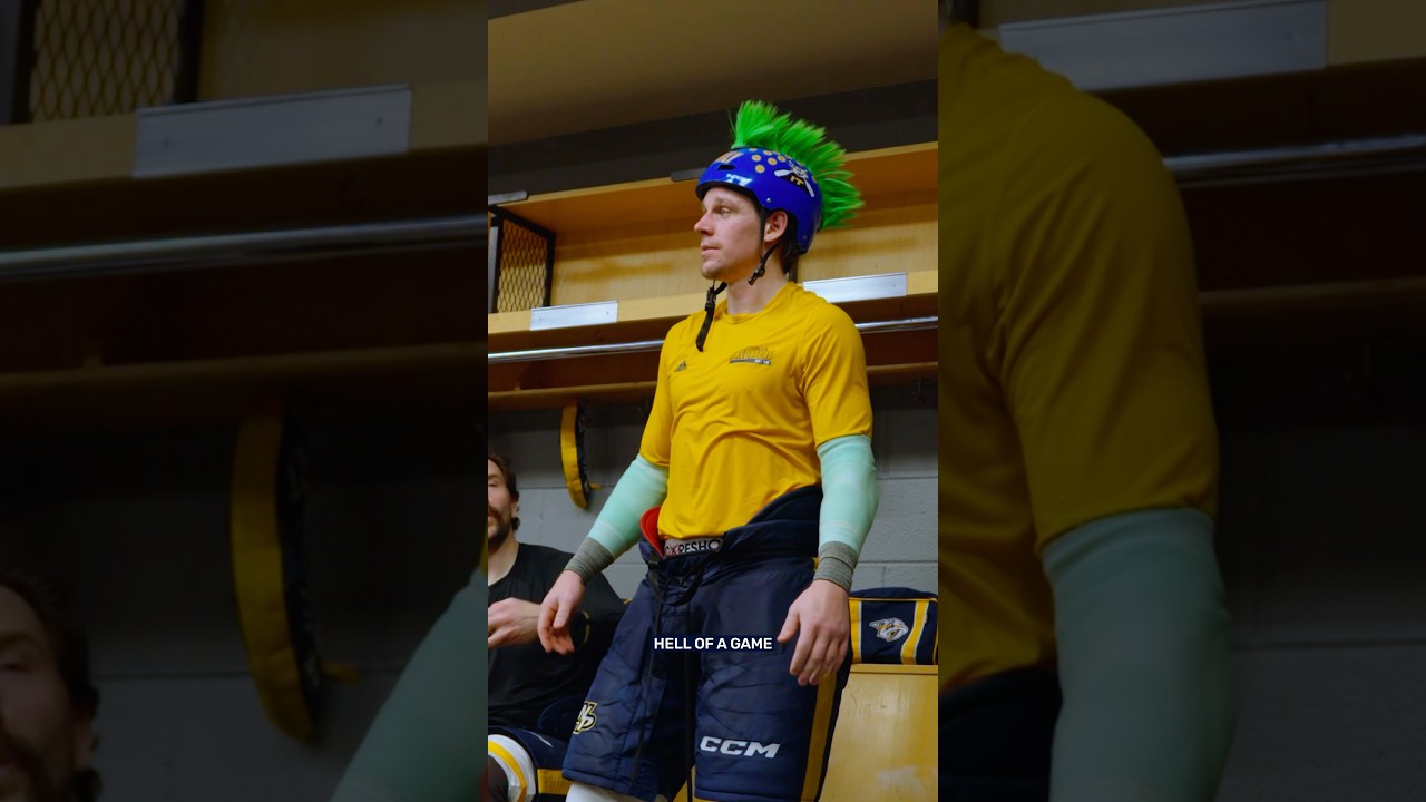 On a roll 🤠 #predsnhl