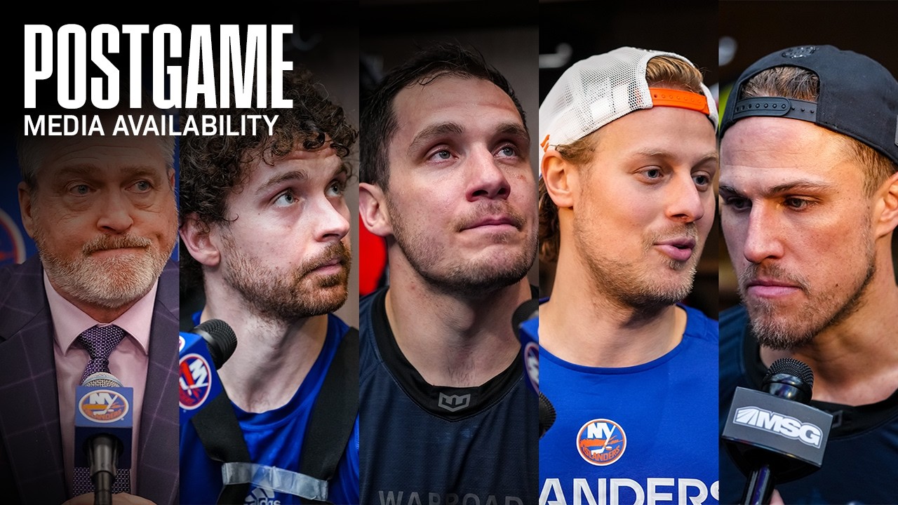 New York Islanders Postgame Availability | NYI vs CBJ