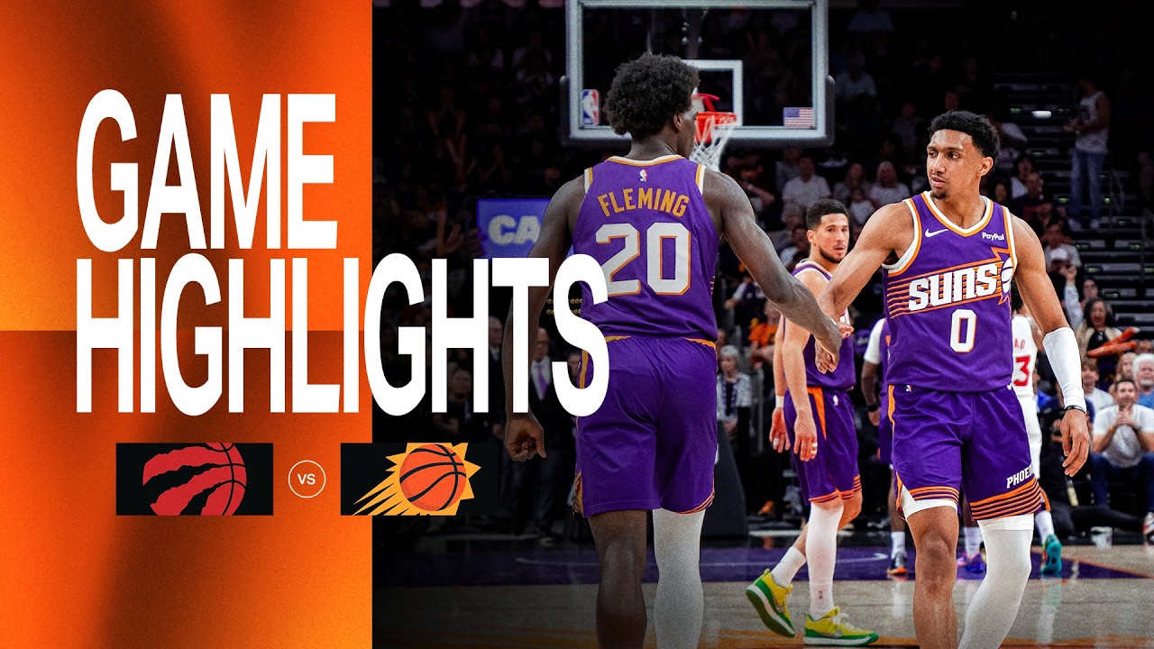 Phoenix Suns beat Toronto Raptors in full-team effort | Game Highlights 3-22-26