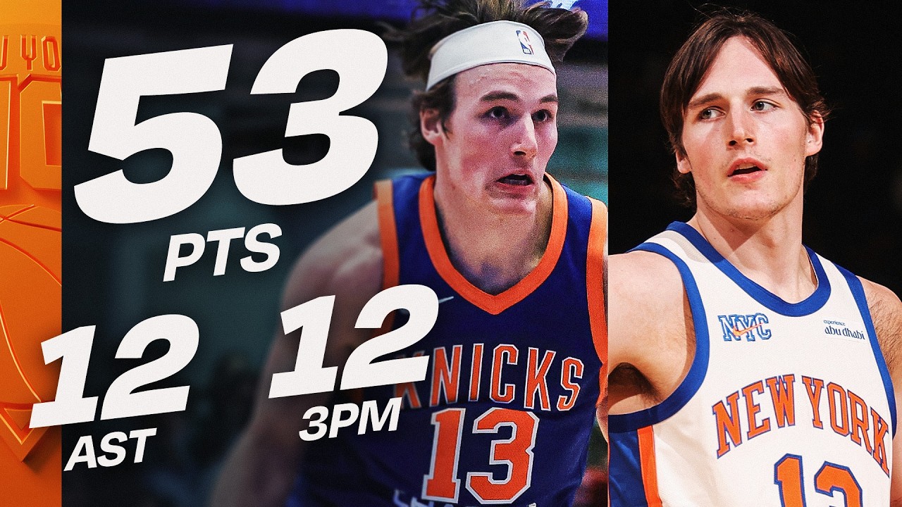 Tyler Kolek (53 Combined PTS) Makes NBA & G League HISTORY in Knicks Double Shift 🔥