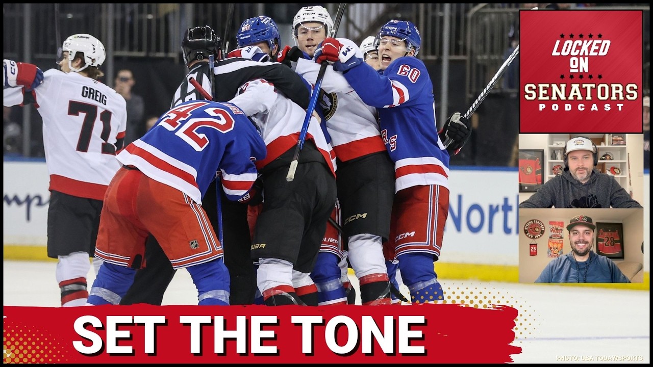 All Eyes On Ottawa Senators Playoff Hopes Ahead Of Madison Square Garden Matchup vs New York Rangers