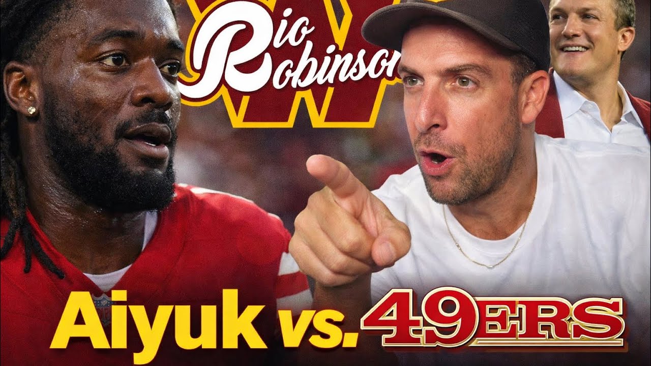 49ers vs. Brandon Aiyuk UPDATE | Future Washington Commanders WR? @cohnzohn #FREEYUK
