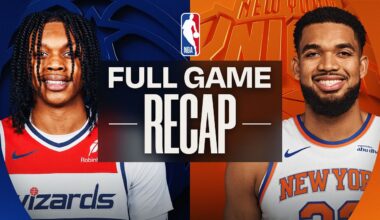 Game Recap: Knicks 145, Wizards 113