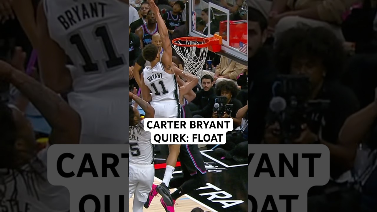 Carter Bryant was floating for this block ❌