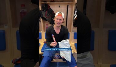 New York Islanders Try International Candy