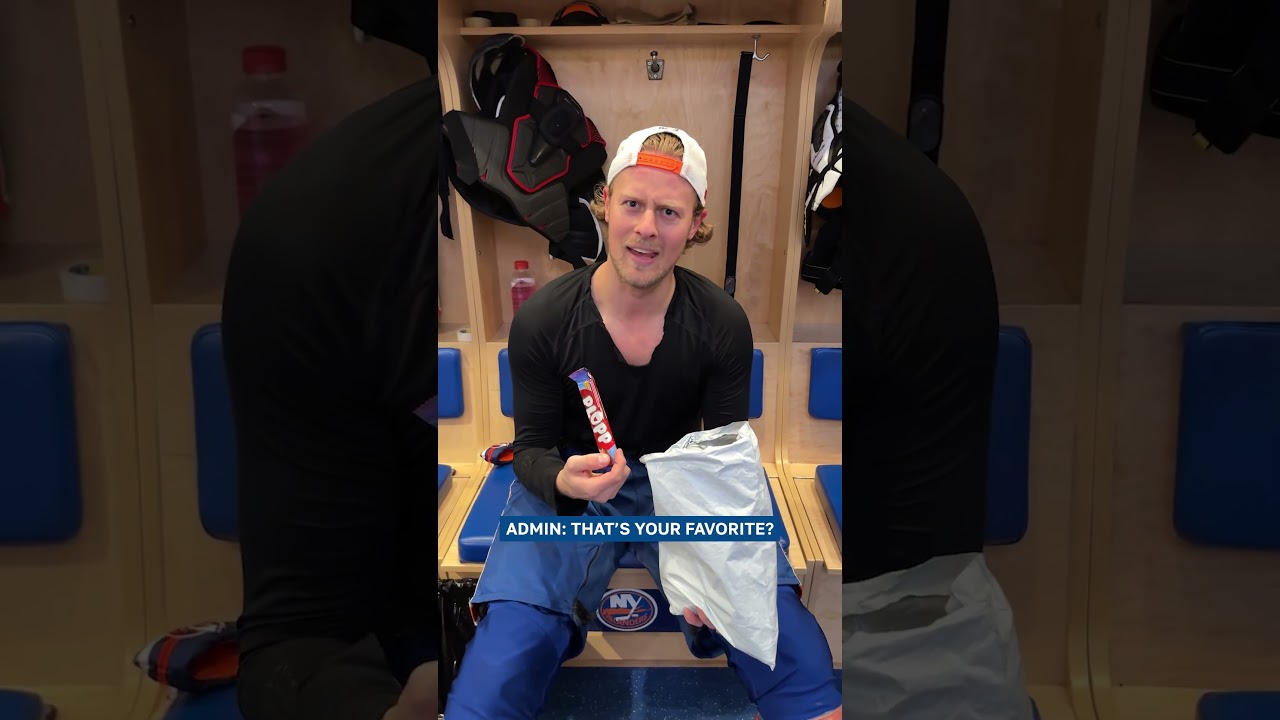 New York Islanders Try International Candy