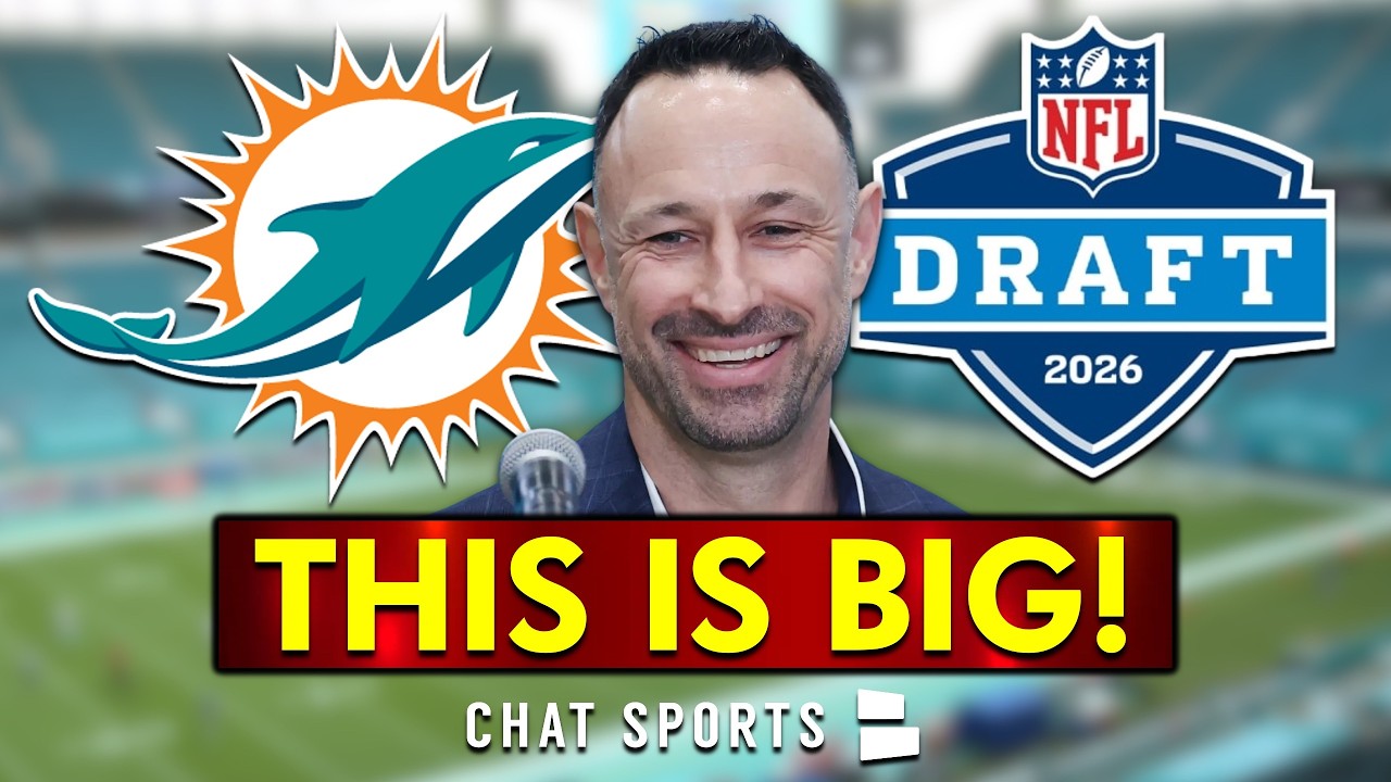 🚨Miami Dolphins Just Received A SUBSTANTIAL NFL Draft Update🚨