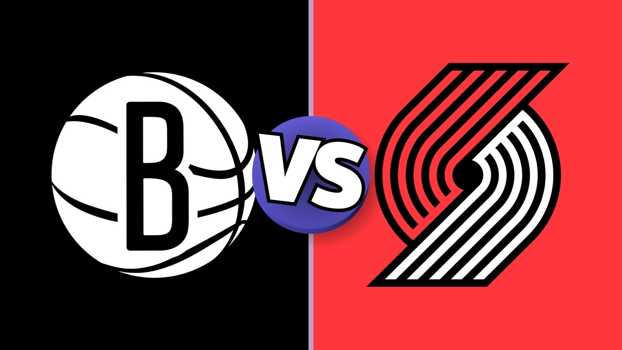 Brooklyn Nets vs Portland Trail Blazers NBA Live Play By Play Scoreboard 3/23/26