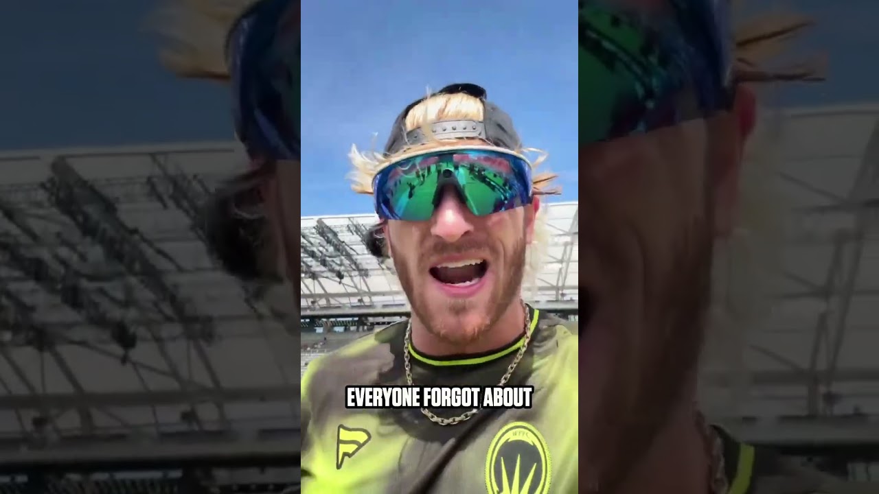 Logan Paul is a confident man