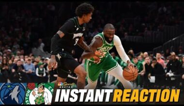 INSTANT REACTION: Celtics get outworked by Timberwolves in fourth-quarter collapse