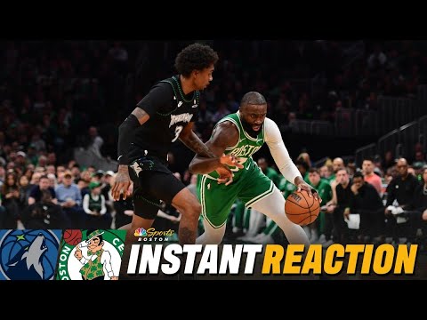 INSTANT REACTION: Celtics get outworked by Timberwolves in fourth-quarter collapse