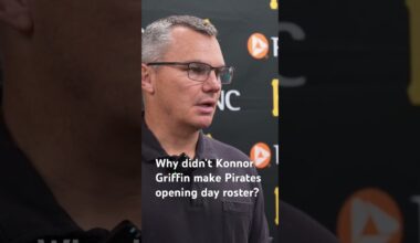 Insight On Why Konnor Griffin Didn't Make Pittsburgh Pirates Opening Day Roster