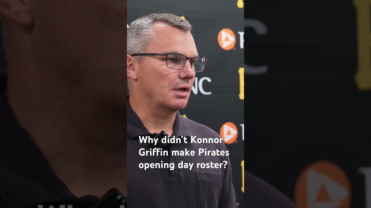 Insight On Why Konnor Griffin Didn't Make Pittsburgh Pirates Opening Day Roster