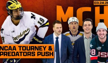 NCAA Tourney & Predators Push ft. Brandon Naurato & Hal Gill | Morning Cuppa Hockey