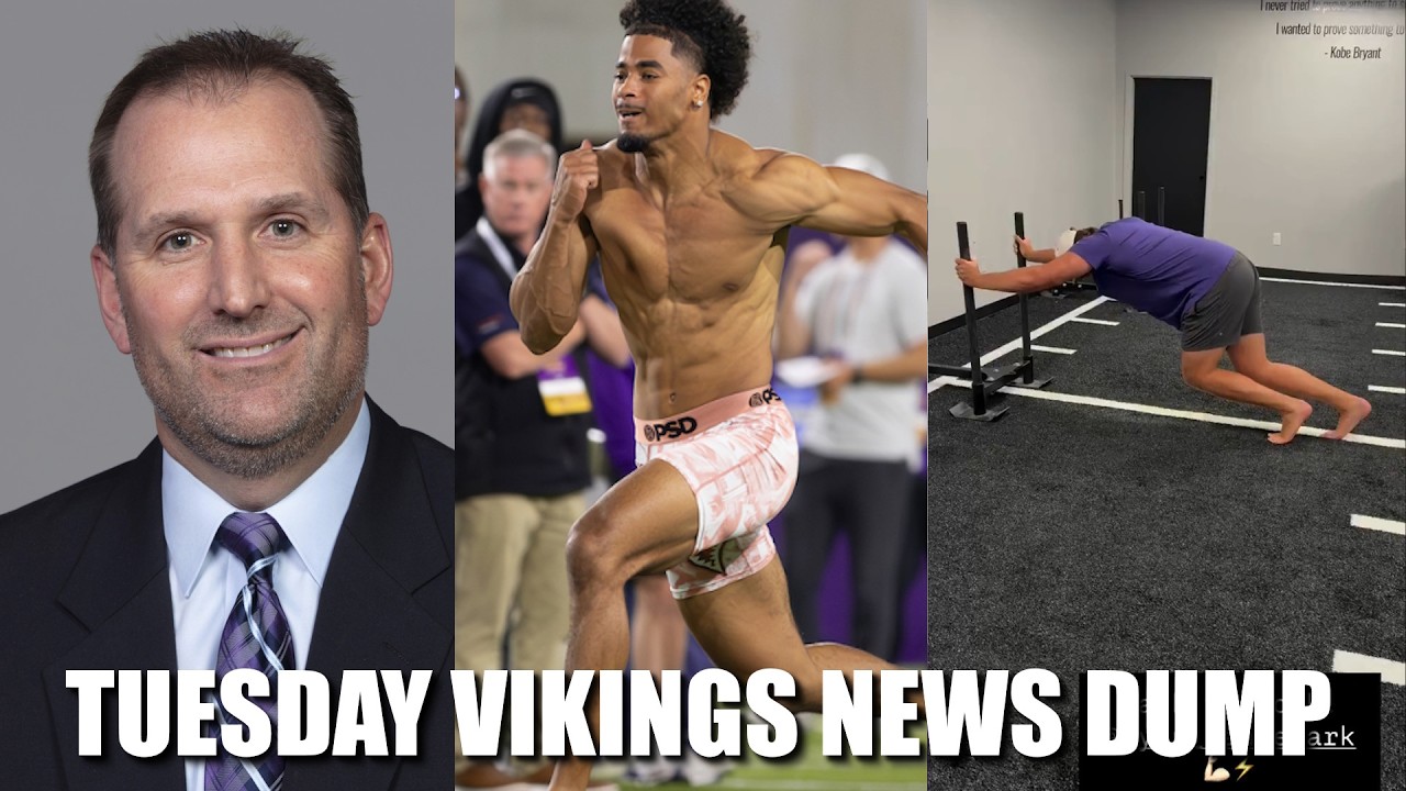 Minnesota Vikings News Dump (3.24.2026) | Rob Brz's Job? Pro Days. New Vike Working