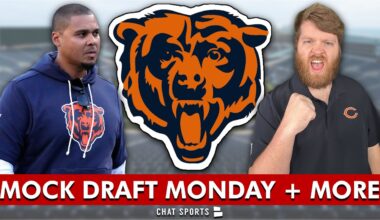 Chicago Bears Now: MOCK DRAFT MONDAY + Today’s Bears News & NFL Rumors
