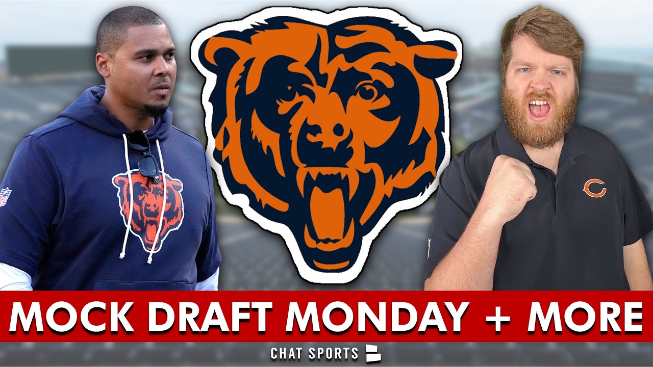 Chicago Bears Now: MOCK DRAFT MONDAY + Today’s Bears News & NFL Rumors