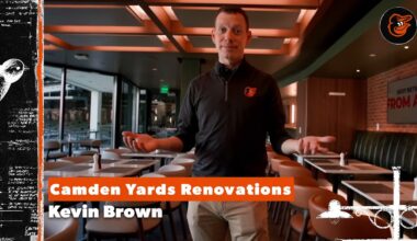 Camden Yards Renovations Tour with Kevin Brown | Baltimore Orioles