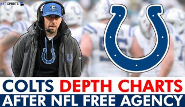 UPDATED Indianapolis Colts Depth Charts After 2026 NFL Free Agency