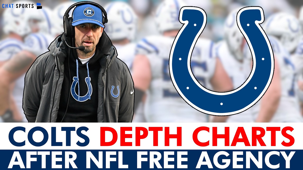 UPDATED Indianapolis Colts Depth Charts After 2026 NFL Free Agency