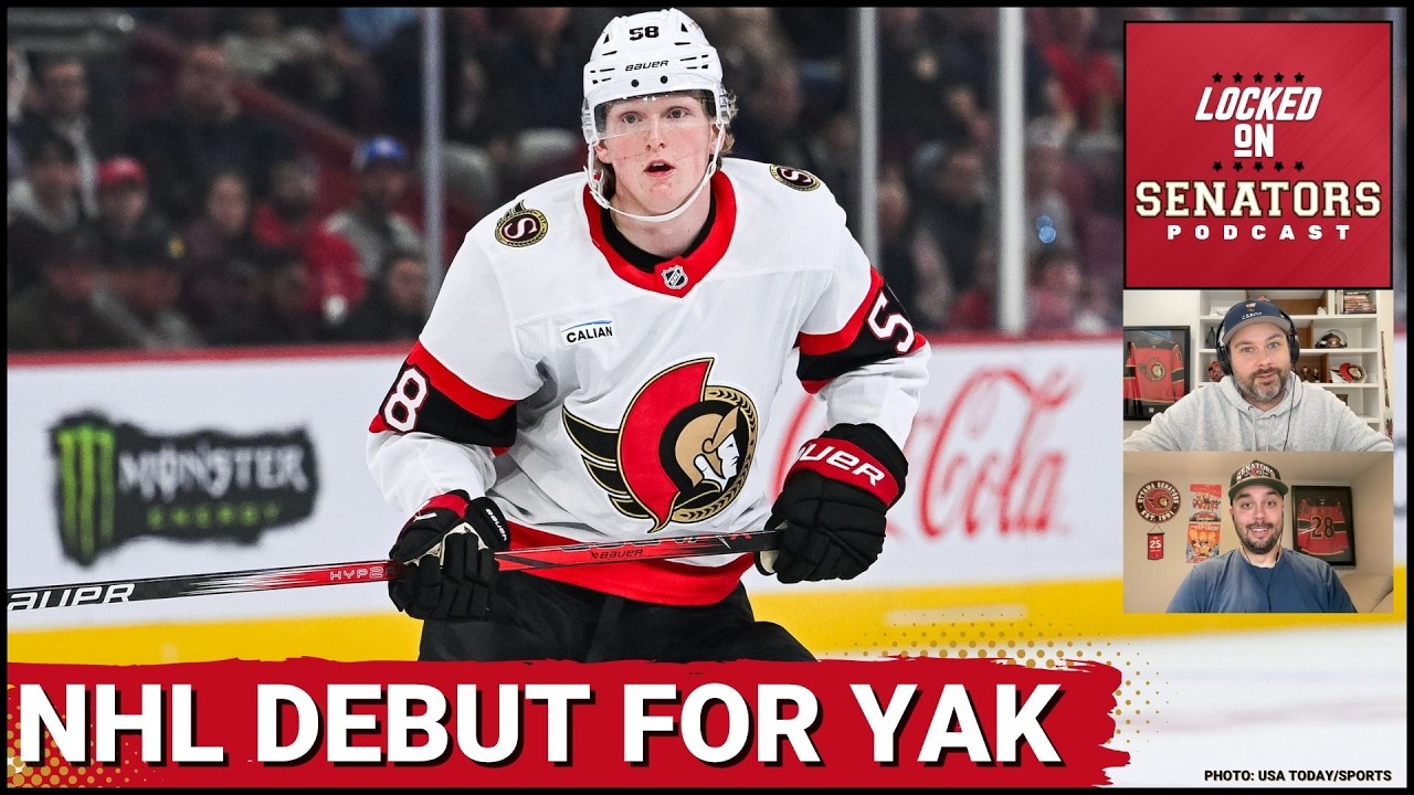 Ottawa Senators Top Prospect Carter Yakemchuk Set For NHL Debut In ENORMOUS Matchup vs Red Wings