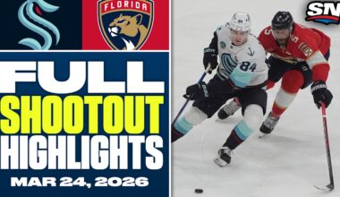 Seattle Kraken at Florida Panthers | FULL Shootout Highlights - March 24, 2026