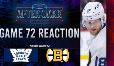 Toronto Maple Leafs vs Boston Bruins Postgame Show | Game 72 | TLN After Dark
