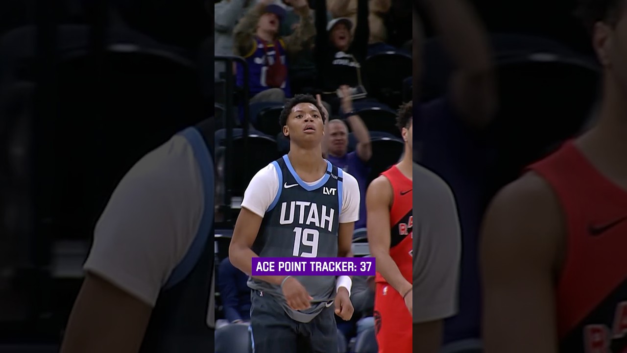 every point from Ace’s career night, enjoy #TakeNote #Shorts #NBA