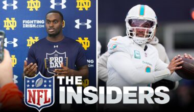 Tua speaks on joining the Falcons, Notre Dame pro day sights and sounds| The Insiders