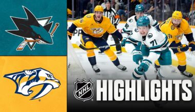Sharks vs. Predators | NHL Highlights | March 24, 2026