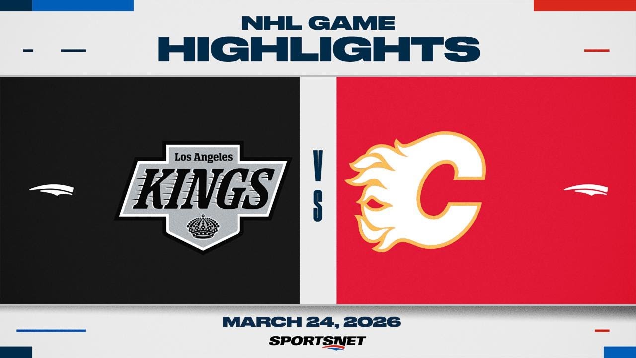 NHL Highlights | Kings vs. Flames - March 24, 2026
