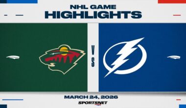 NHL Highlights | Wild vs. Lightning - March 24, 2026
