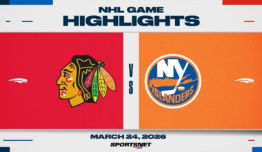 NHL Highlights | Blackhawks vs. Islanders - March 24, 2026