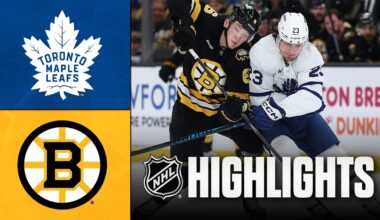 Maple Leafs vs. Bruins | NHL Highlights | March 24, 2026
