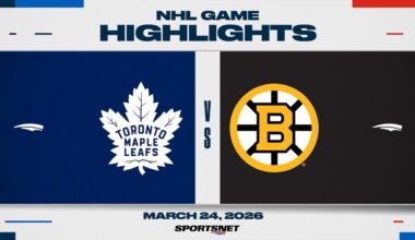 NHL Highlights | Maple Leafs vs. Bruins - March 24, 2026