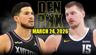 Denver Nuggets vs Phoenix Suns Full Game Highlights – March 24, 2026 | NBA Season