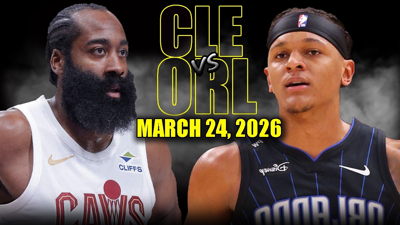 Cleveland Cavaliers vs Orlando Magic Full Game Highlights – March 24, 2026 | NBA Season